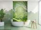 Preview: Extartiqe Duschrollo - Blume des Lebens green dream